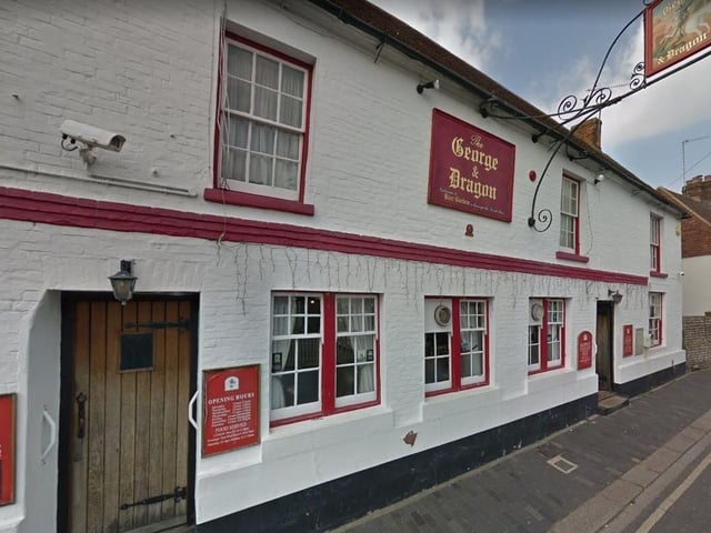 The George and Dragon on the High Street has 4.4 stars on Google