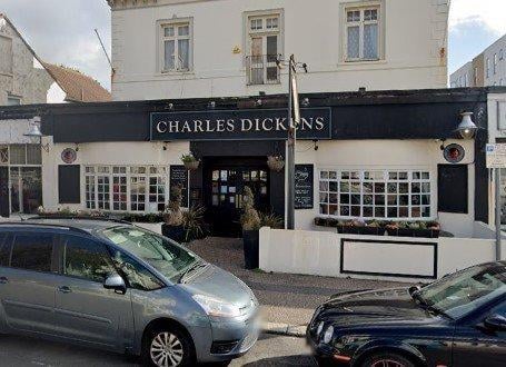 The Charles Dickens pub on Heene Road has received 3.7 stars on Google