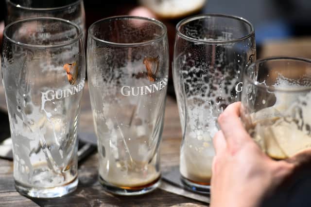 St Patrick's Day - Best pubs in Worthing. (Photo by William WEST / AFP) (Photo by WILLIAM WEST/AFP via Getty Images)