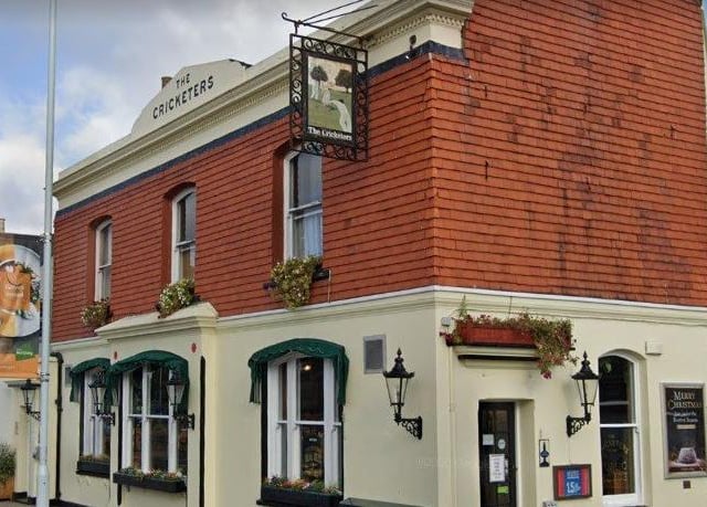 The Cricketers on Broadwater Street has 4.4 star reviews on Google