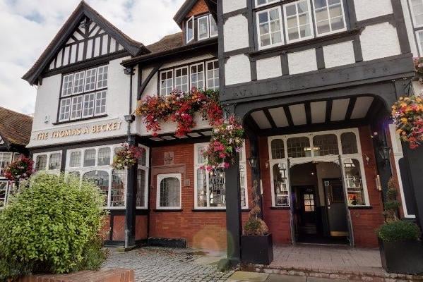 The Thomas A Becket Pub oon Rectory Road has 4.1 stars on Google
