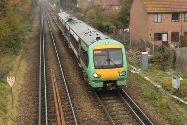 Person hit by train near Chichester