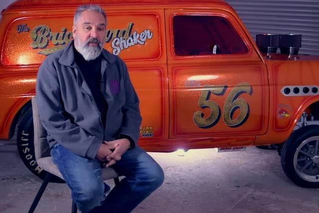 David 'Motty' Mott, has renovated a Ford Thames 300E, which he found on a Facebook Marketplace ad, and started converting it into hot rod.