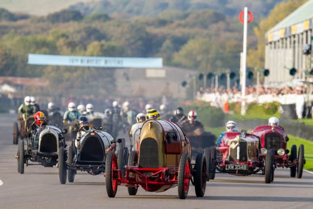 The S.F. Edge Trophy at last year's 78th Members' Meeting at Goodwood. Photo: Photo: Michael John Reed.