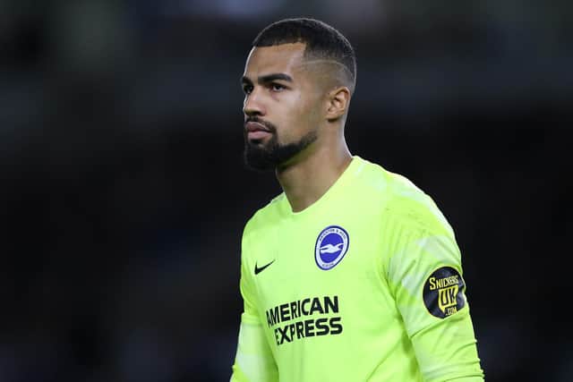 Brighton & Hove Albion keeper Robert Sánchez has been named in Spain's squad for two upcoming friendlies later this month. Picture by Steve Bardens/Getty Images