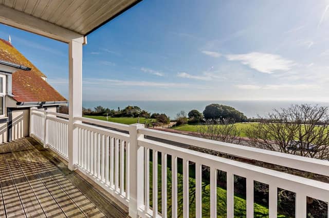 Eastbourne penthouse apartment. Photo from Zoopla
