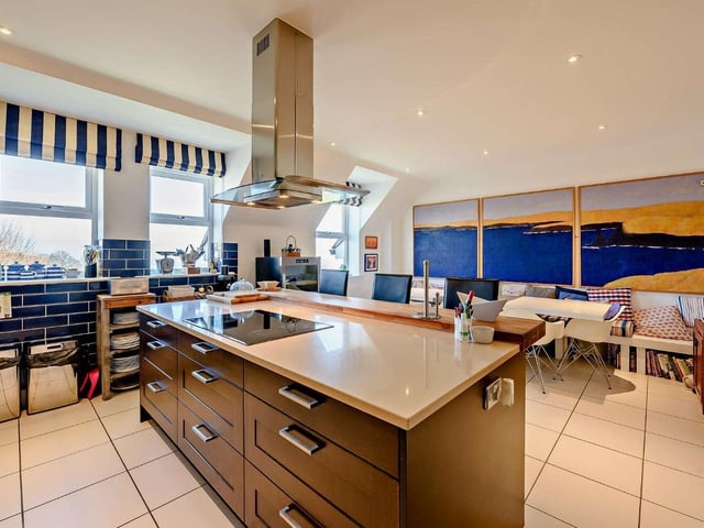 Eastbourne penthouse apartment. Photo from Zoopla