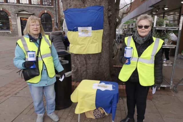 The charity held a two-day collection outside Lewes Waitrose on Wednesday, March 9 and Thursday, March 10.