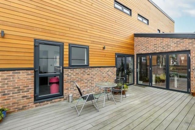 This recently built contemporary home in Timberyard Lane, Lewes, is on the market for £1,400,000 SUS-220318-092054001