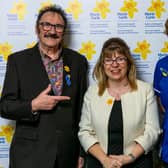 Maria Caulfield MP and TV entertainer Paul Chuckle are backing end-of-life charity Marie Curie’s biggest annual fundraising campaign,