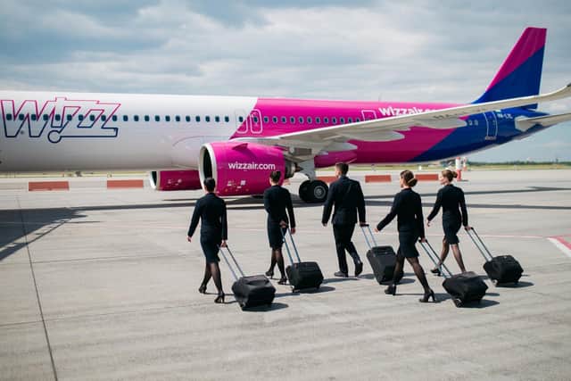 Wizz Air is encouraging former P&O Ferries employees to apply for jobs at its upcoming recruitment days. Picture: Lénárt Gábor/ Wizz Air.