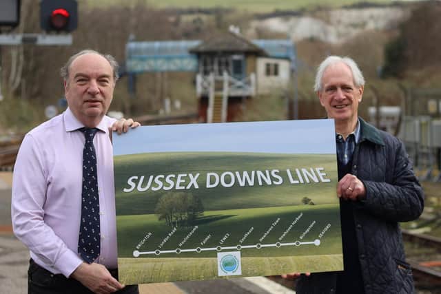 He will steer the group which connects communities to their railways along the train line from Seaford to Brighton.