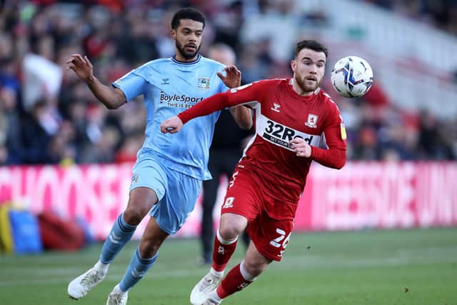 Brighton & Hove Albion's Aaron Connolly, who is on loan at Middlesbrough, has been left out of Stephen Kenny's 25-man Republic of Ireland squad for the upcoming friendlies against Belgium and Lithuania. Picture by George Wood/Getty Images