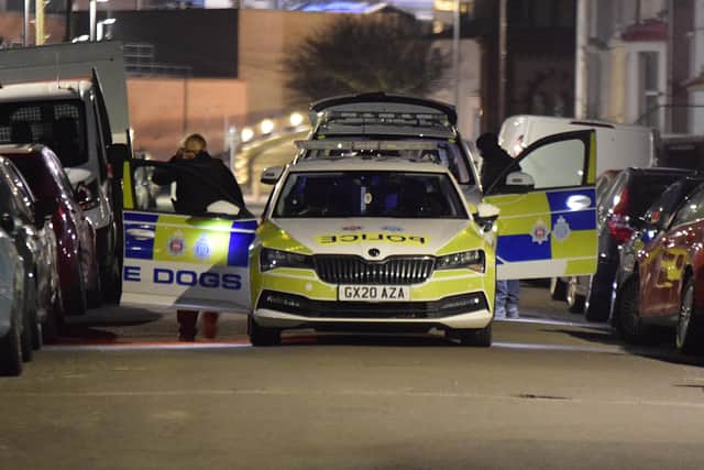 Sussex Police officers responded to a report of an assault involving a substance in Bourne Street, Eastbourne last night (Friday, March 18). Photo: Dan Jessup