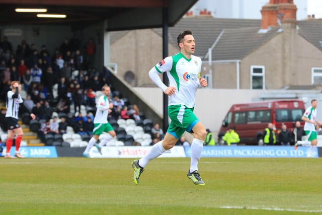 Pictures by Tim Hale from Bognor Regis Town's FA Trophy semi-final second leg against Grimsby Town at Blundell Park