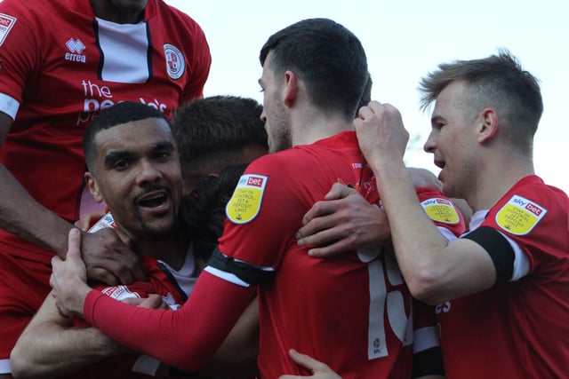 Crawley Town v Swindon Town. Picture by Cory Pickford SUS-220319-194627004