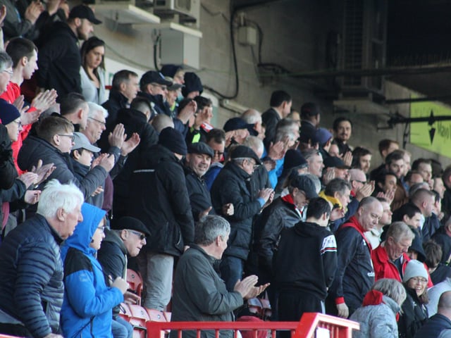 Crawley Town v Swindon Town. Picture by Cory Pickford SUS-220319-195048004