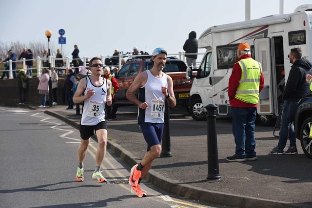 Action from the 2022 Hastings Half Marathon / Pictures: Justin Lycett and Frank Copper