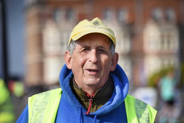 Action from the 2022 Hastings Half Marathon - retiring race director Eric Hardwick / Pictures: Justin Lycett and Frank Copper