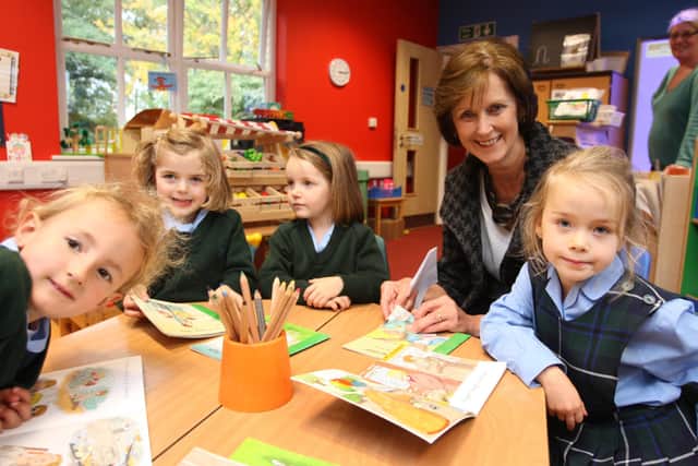HOR 011008 Official opening of Farlington School's prep building. DM