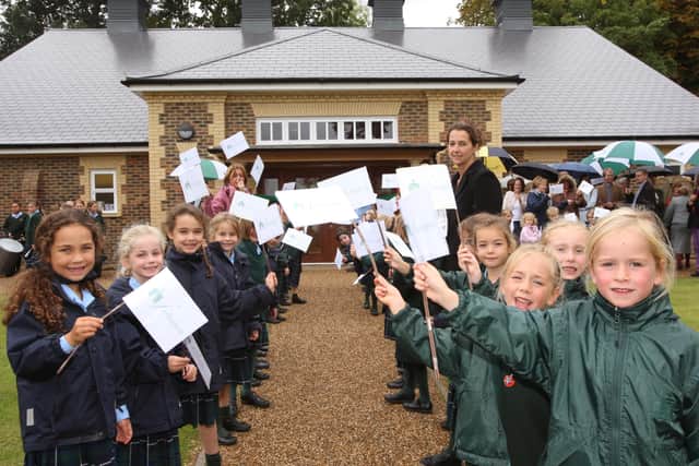 HOR 011008 Official opening of Farlington School's prep building. DM