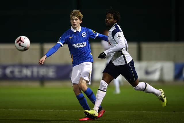Manchester United have officially signed young Brighton & Hove Albion midfielder and former England youth captain Toby Collyer. Picture by Bryn Lennon/Getty Images