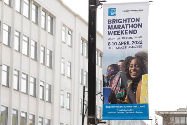 American Express is urging people to help make the 2022 Brighton Marathon amazing by volunteering, spectating or donating