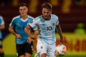 Brighton & Hove Albion midfielder Alexis Mac Allister has been recalled to Argentina's squad for their upcoming FIFA World Cup qualifiers. Picture by Juan Barreto/AFP via Getty Images