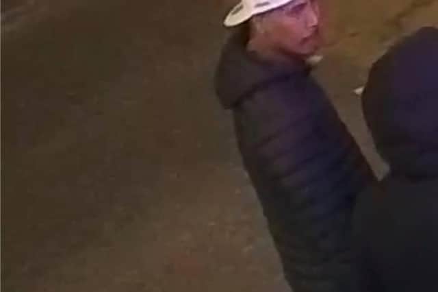 Officers investigating the case are seeking to identify a second man who was seen walking in Albion Way, Horsham at about 8.30pm on March 14.