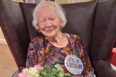 Horsham care home resident celebrates 100th birthday with a ‘£3.5 million performance’