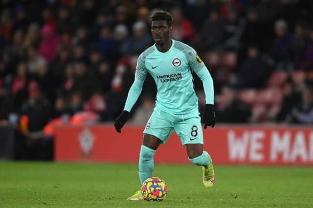 Brighton's Yves Bissouma will have just 12 months remaining on his contract this summer
