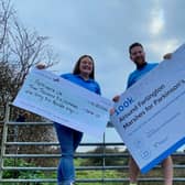 Chichester father raises over £3,000 for Parkinson's Uk
