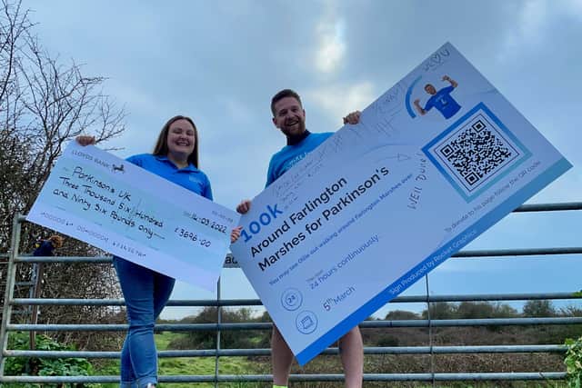 Chichester father raises over £3,000 for Parkinson's Uk