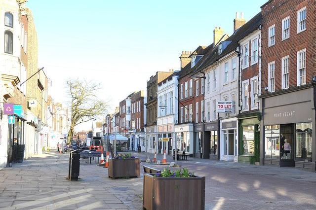 Central Chichester had 877.4 Covid-19 cases per 100,000 people in the latest week, a rise of 82.2 per cent from the week before.