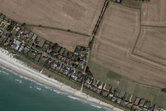 WW/22/00270/FUL: Tylers, Berry Barn Lane, West Wittering. Demolition of existing house and garage and construction of 1 no. replacement dwelling, pool house, garage and associated works. Photo: Google Maps.