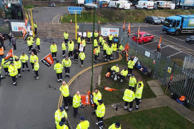 GMB Union, meanwhile, said it 'remains hopeful' that a meeting with senior council officers 'might still go ahead' this week. Photo: Eddie Mitchell