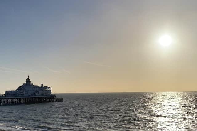 Eastbourne in top three luckiest places in the UK