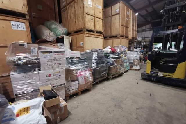 Since this first trip, the removals company sent a further 5 pallets of donated goods and are currently loading up 25 pallets to travel