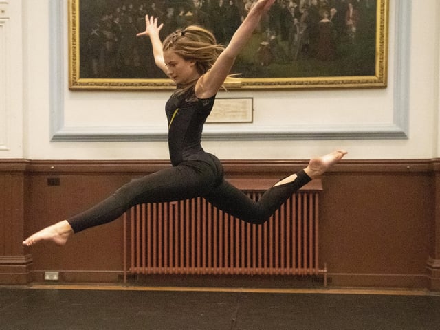 100 young dancers from Lewes Old Grammar School finally got to perform to a live audience for the first time since 2019. SUS-220323-102210001
