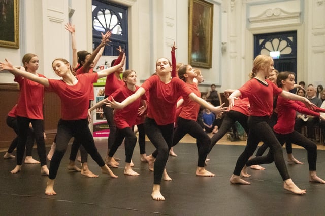 100 young dancers from Lewes Old Grammar School finally got to perform to a live audience for the first time since 2019. SUS-220323-102110001