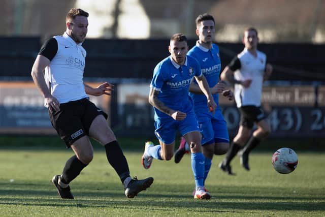 Hassocks in action at Pagham, where they gained a rare win / Picture: Chris Hatton