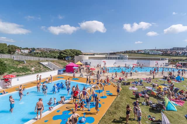 Saltdean Lido CIC reopened the main pool in 2017 to great acclaim