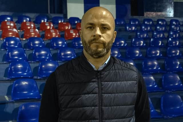 Haywards Heath Town boss Martin Dynan