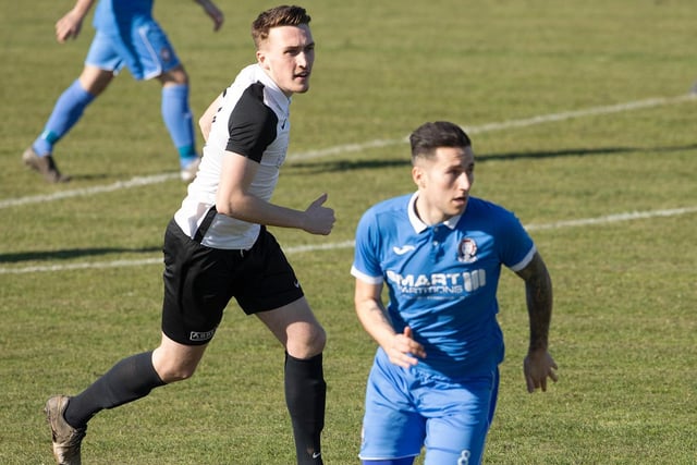 Action from Pagham's 1-0 home SCFL premier defeat to Hassocks / Picture: Chris Hatton