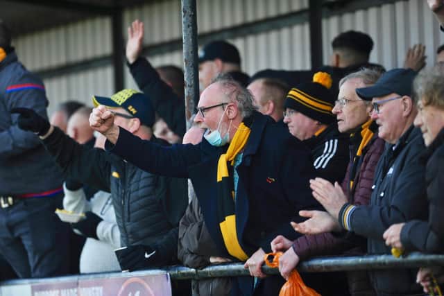 Crowds have been packing into the Sportsfield to see Littlehampton Town's FA Vase run / Picture: Stephen Goodger