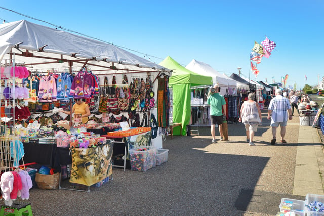 Eastbourne seafront market will run from April 8 to 18. Head down to play on the seafront and beach, take a walk along the pier and then browse the market stalls to pick up something for lunch or dinner.