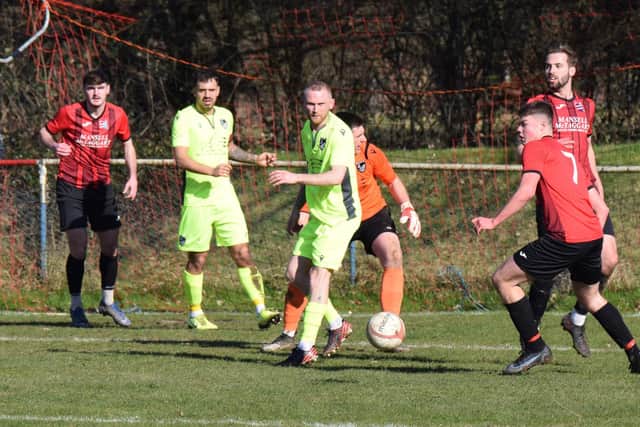 AFC Uckfield take on Bexhill United - the SCFL premier tussle finished 0-0 / Pictures: Mike Skinner