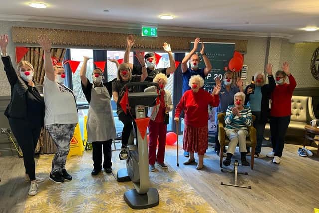 Earlsfield Court saw 20 of its occupants and 10 carers take part in the activity, completing the challenge in just under five hours