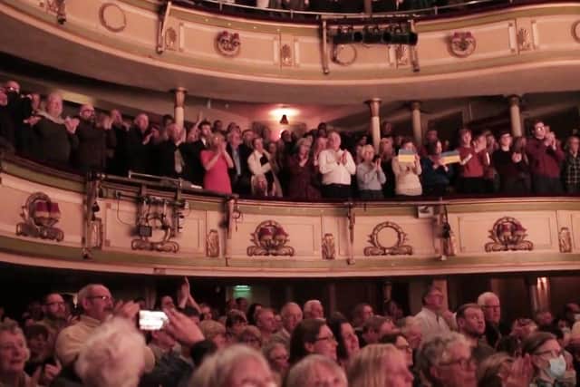 An emotional ovation for The Ukrainian National Municipal Opera