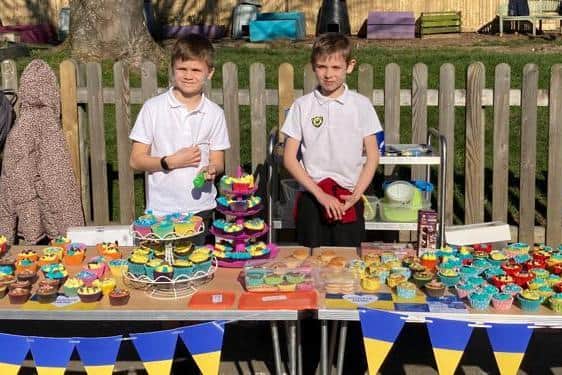 Rupert Stanley and Freddie Peachey, both from Chyngton School, hosted the event in their playground after school on Friday, March 18.